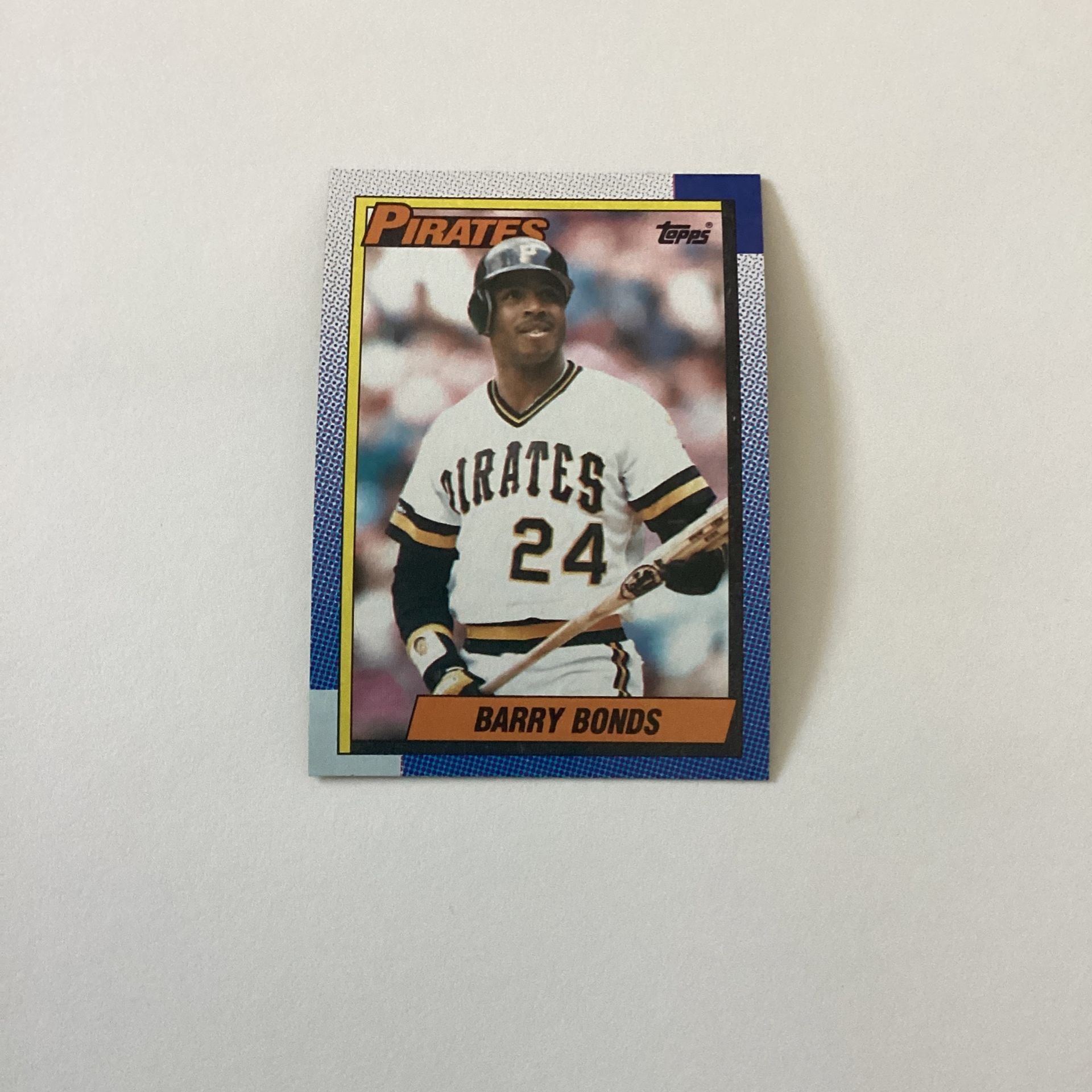 Barry Bonds 1990 Topps Card