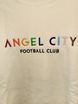 ACFC/ Unisex Off white Wordmark Leisure Crewneck Sweater