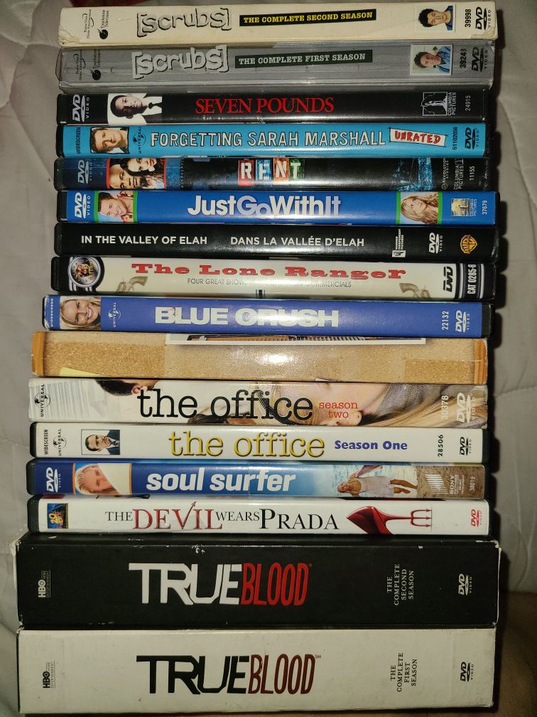 16 dvd for $10