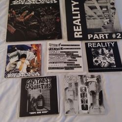 Dystopia, Capitalist Casualties, Various Artists Vinyl Collection Lot of 7
