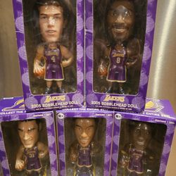 2005 LA Lakers Bobbleheads