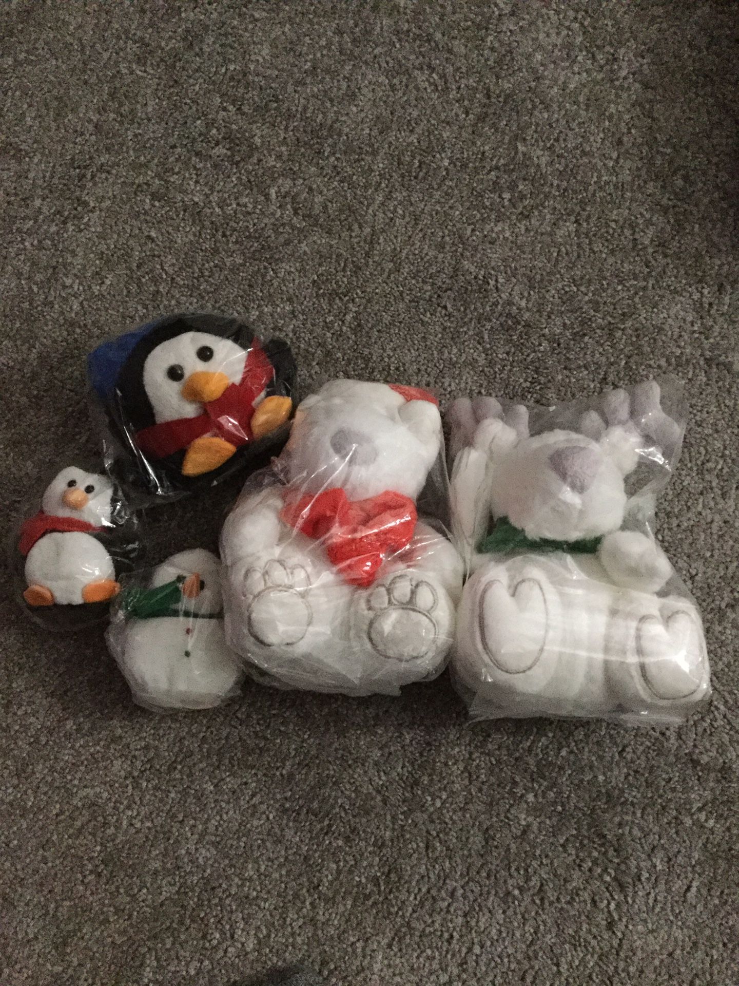 Winter plushies bundle