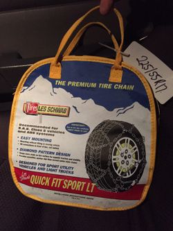 Snow chains many sizes