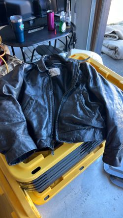Leather jacket
