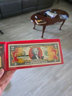 Commerative $2 Bill Year of the Fire Horse Edition