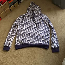 Custom Dior Monogram Hoodie Sz. XL