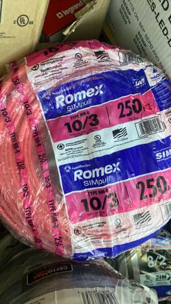 10/3 Romex 250ft-$230
