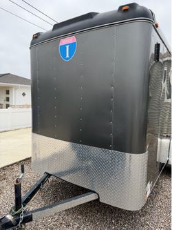 Trailer, cargo, boxed
