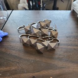 12 Shower Curtain Hooks 