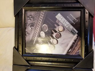 Set of new black frames 8x18