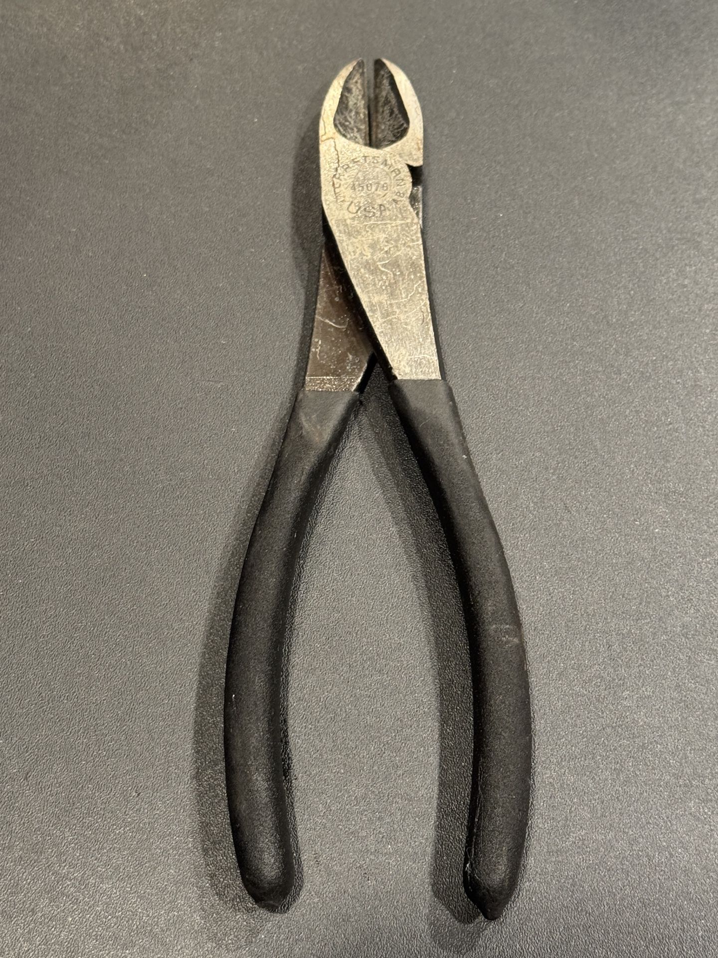 Vintage Craftsman USA 7" Diagonal Cutting Pliers 45076 WF