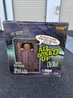 Vintage spirit Halloween animatronic prop