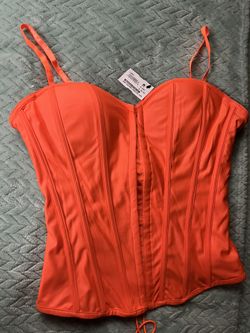Neon Orange Corrset