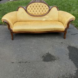 Antique Victorian Sofa Couch 
