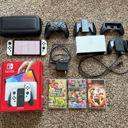 Perfect Working Switch Oled Console Bundle With Full Accessories 
