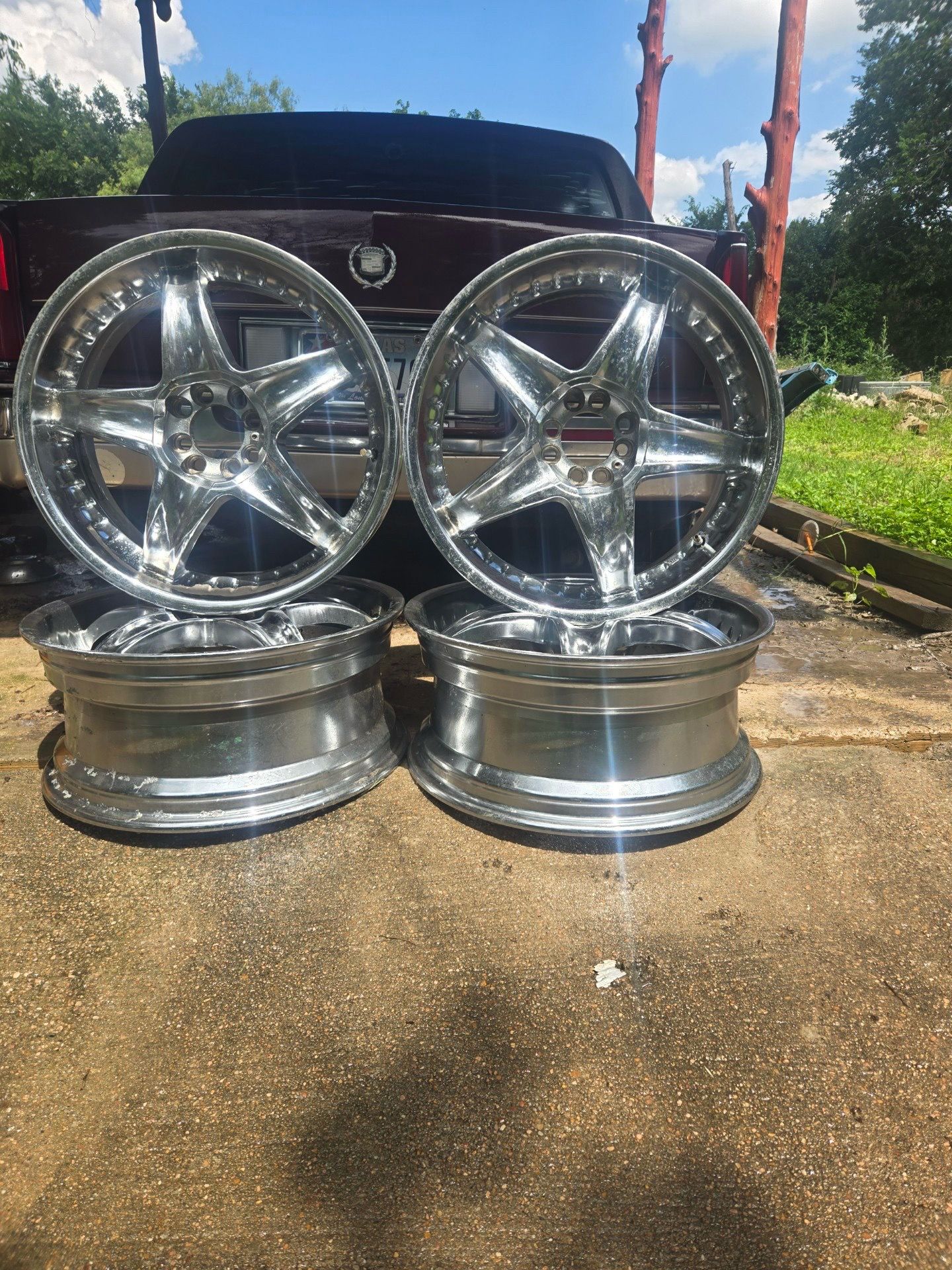Chrome, 22 universal rims