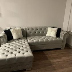 Brand New Glam Sectional 