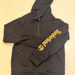 Boys Black Timberland Sweater