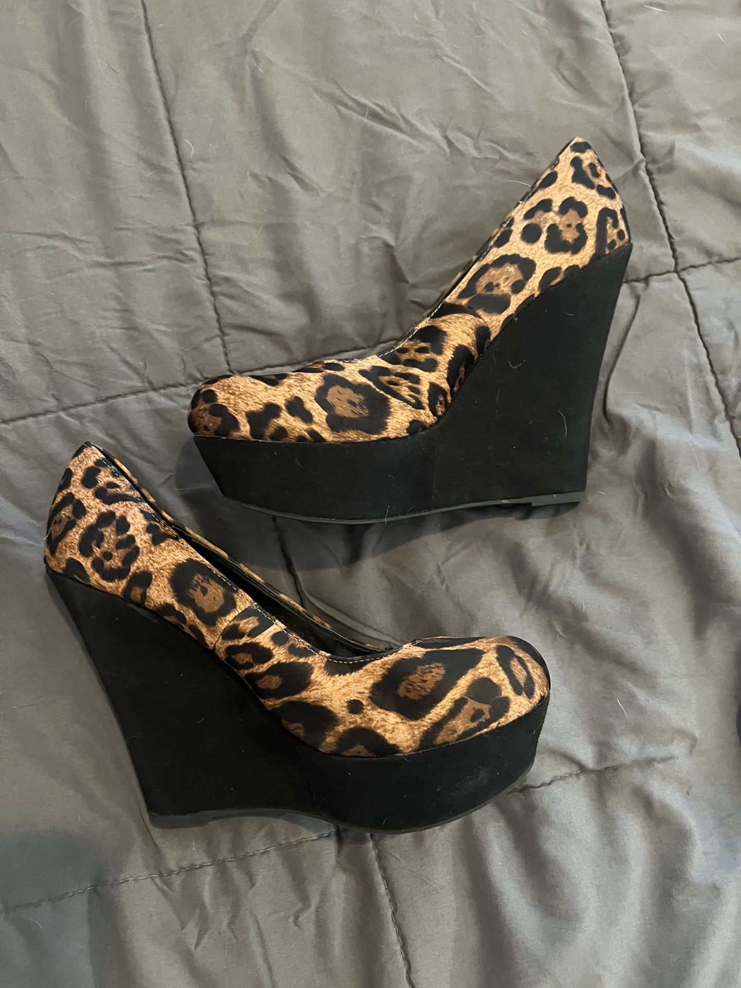 Leopard Print Heels