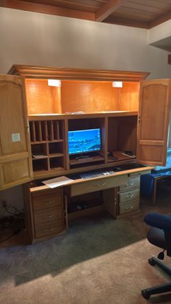 Office desk cabinet