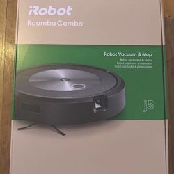 New iRobot Roomba j517020 Combo j5 Robot Vacuum And Mop With Smart Mapping