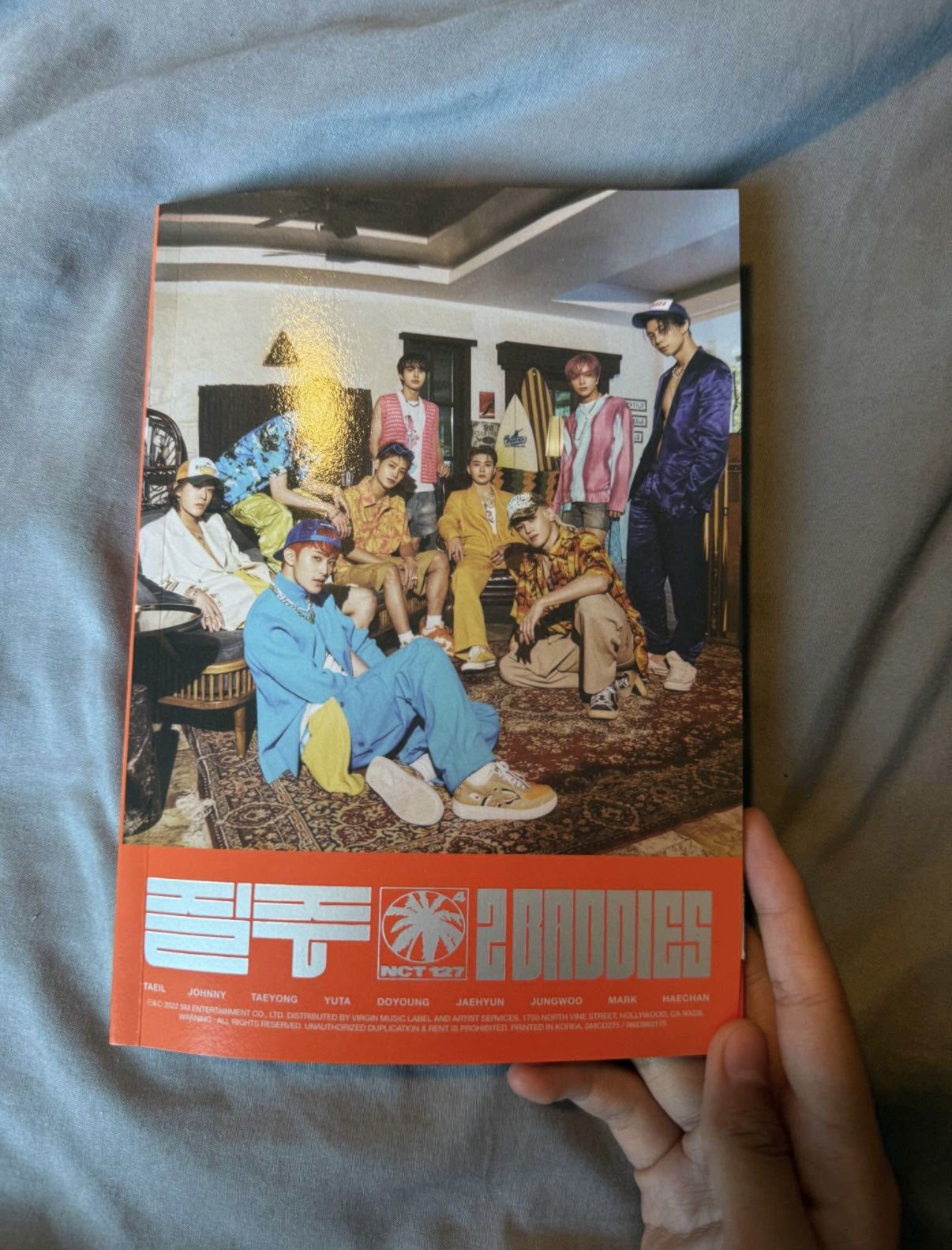 nct 2 baddies album (orange version)