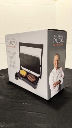 New Wolfgang Puck Panini Duet Grill