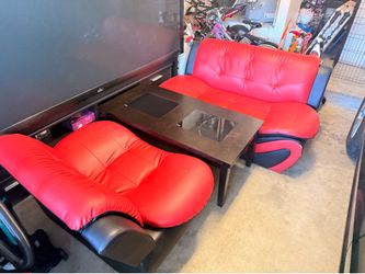 Sofa set including the table
