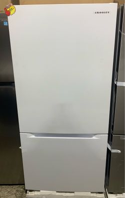 White Refrigerator with bottom Freezer- Take for Zero Down Ask for Details!