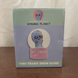 Tiny Trash Snow Globe 