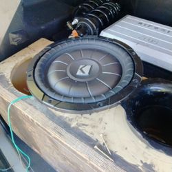 10" Kicker CVT Shallow Mount Subwoofer