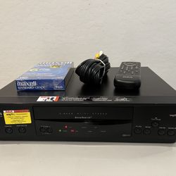 RCA Hi-Fi Stereo VCR VHS Player W/ Remote & A/V Cable -Tested & Works