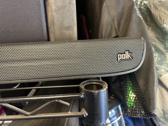 Polk Speaker Bar And Sub Woofer