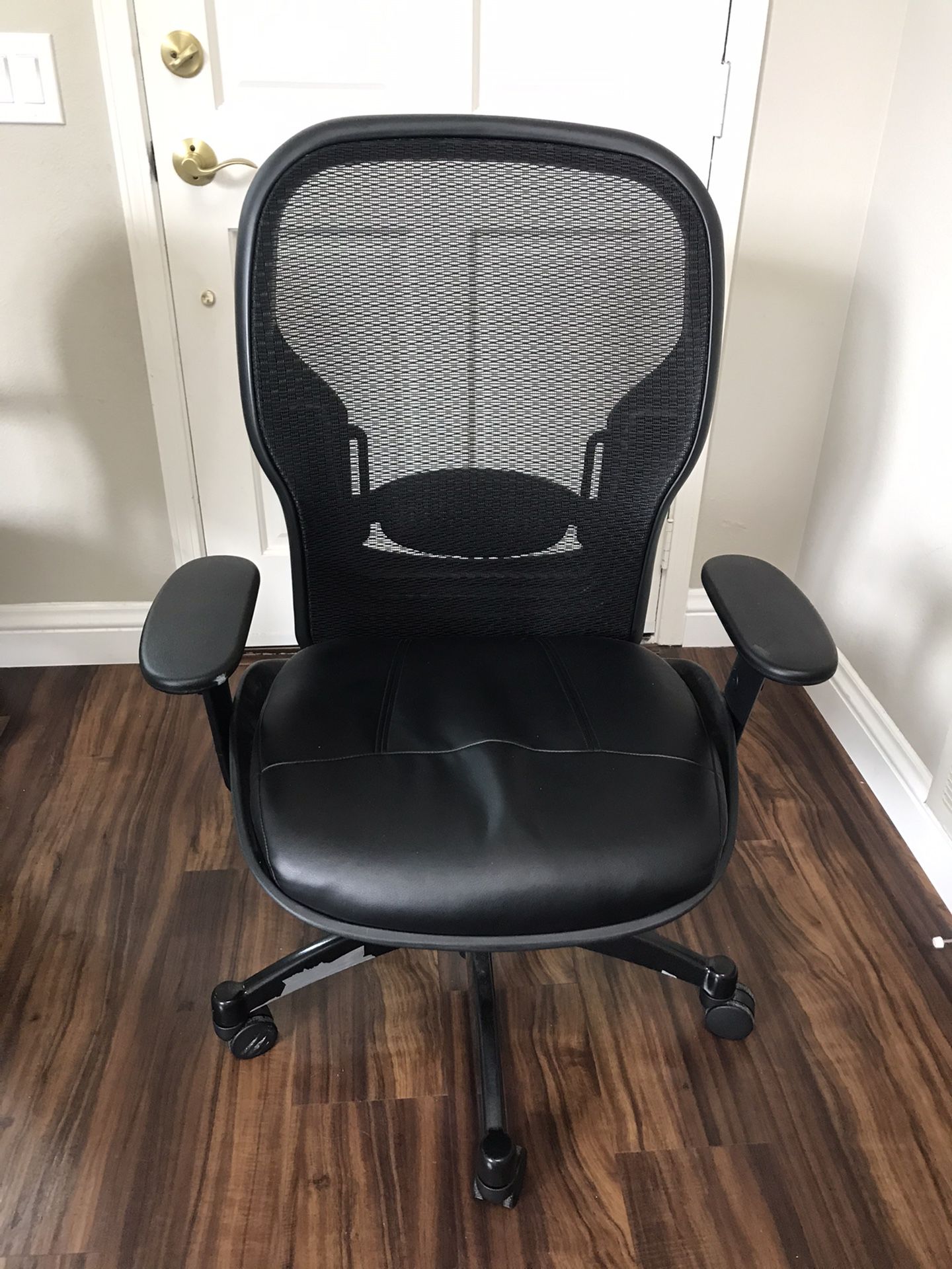 Office Chair with Adjustable Back Support