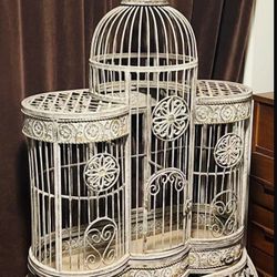 Vintage Large Victorian Bird Cage Look At All Offers 