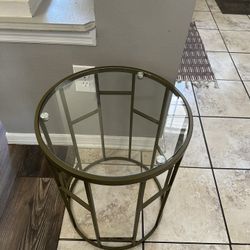 Gold Glass Table Wesley Chapel Área FCFS 