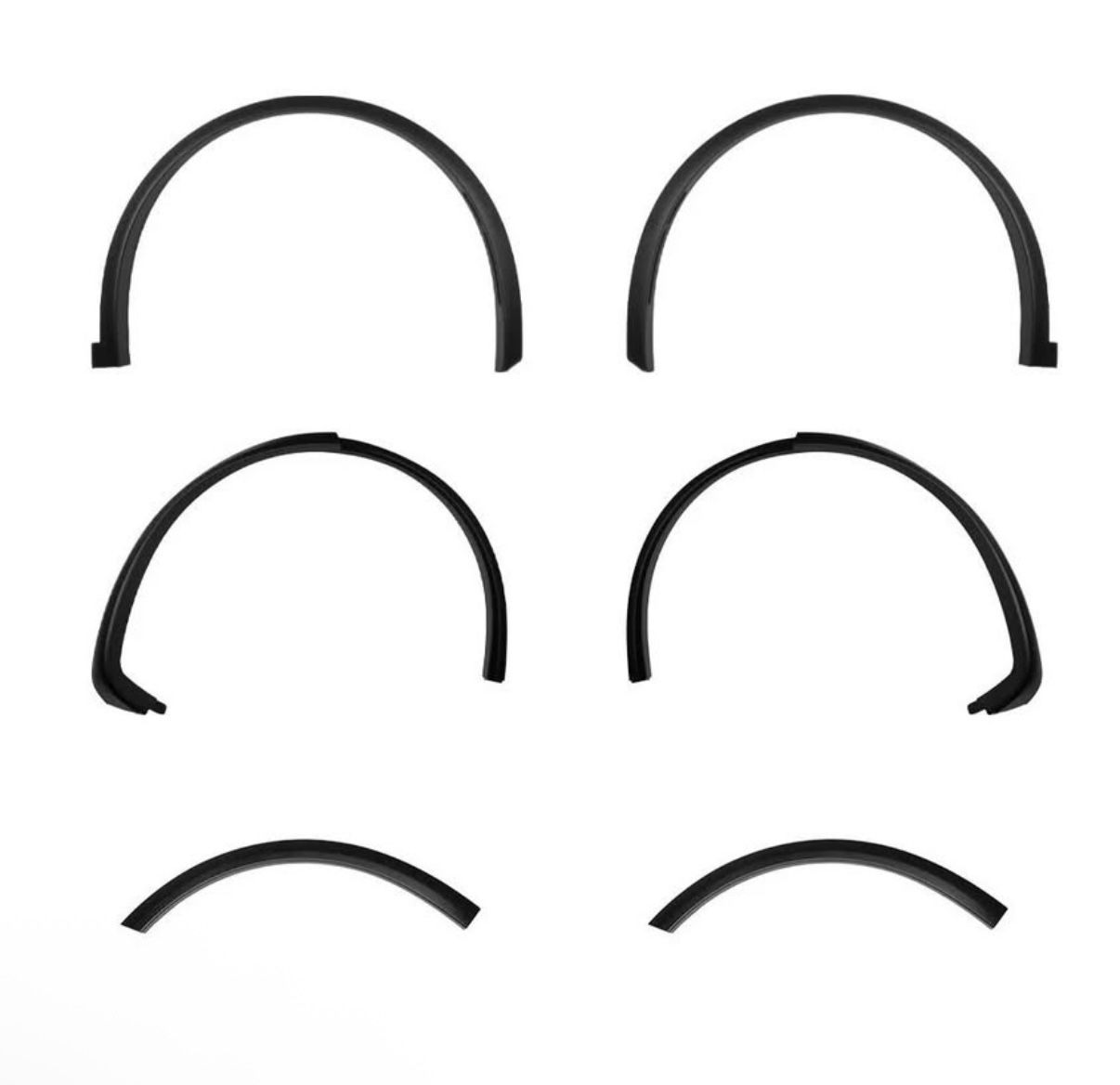 Fender Wheel Flare Molding Trim For Tesla Model Y & X
