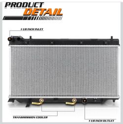 2955 Aluminum Radiator FOR 2007– 2008 Honda Fit