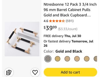Cabinet Drawer pull handles
