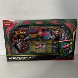 Mega Venusaur Ex Premium Collection Box