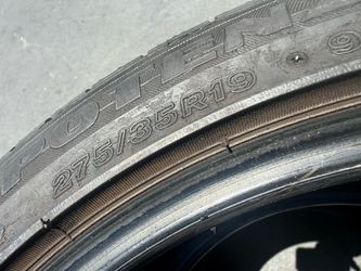 275/35/19 Bridgestone RunFlat (2Tires)