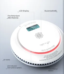 Siterwell Combo Smoke & Carbon Monoxide Alarm Wifi Connect 2-Pack GS888W