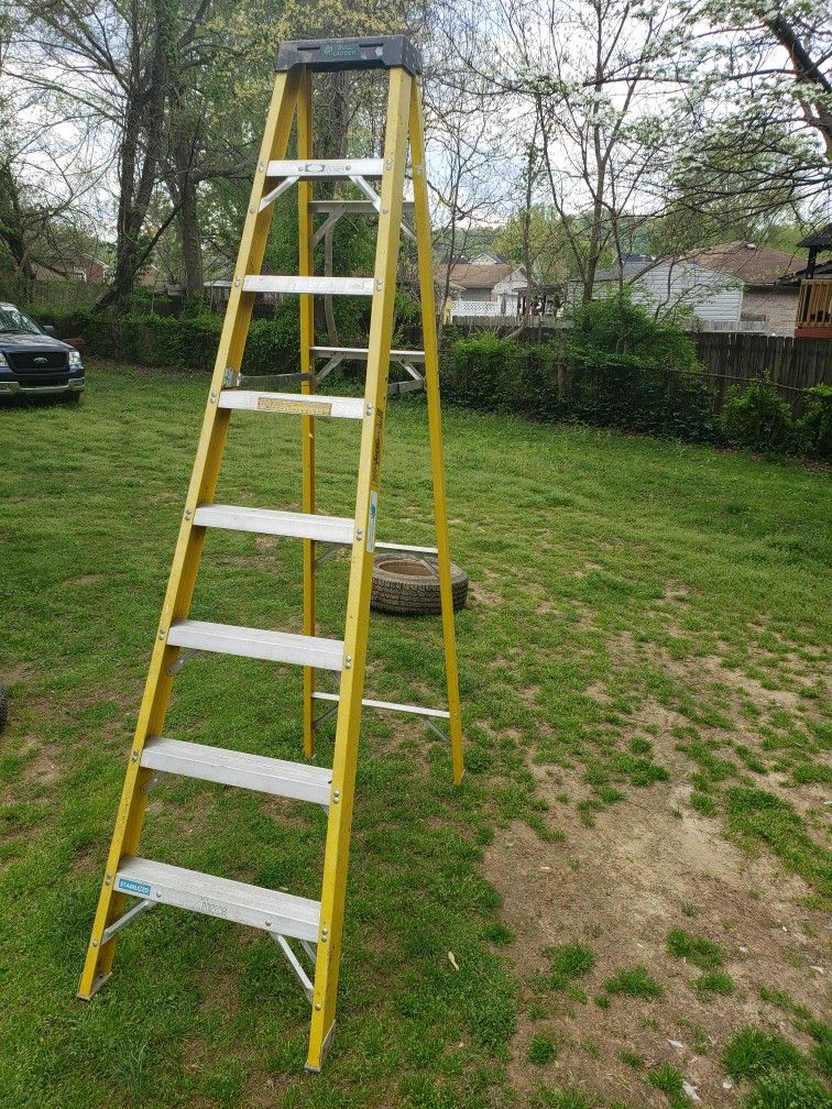 A ladder measuring 8 feet