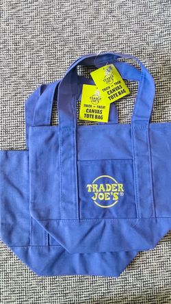 Trader Joe’s mini tote bag (s).