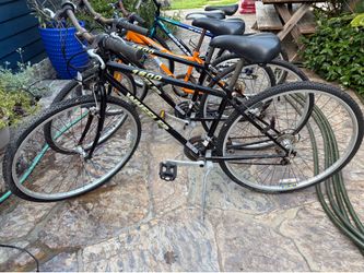 5 bicycles