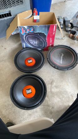 12” subwoofer