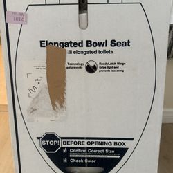 Kohler Elongated Toilet Seat – Brand New