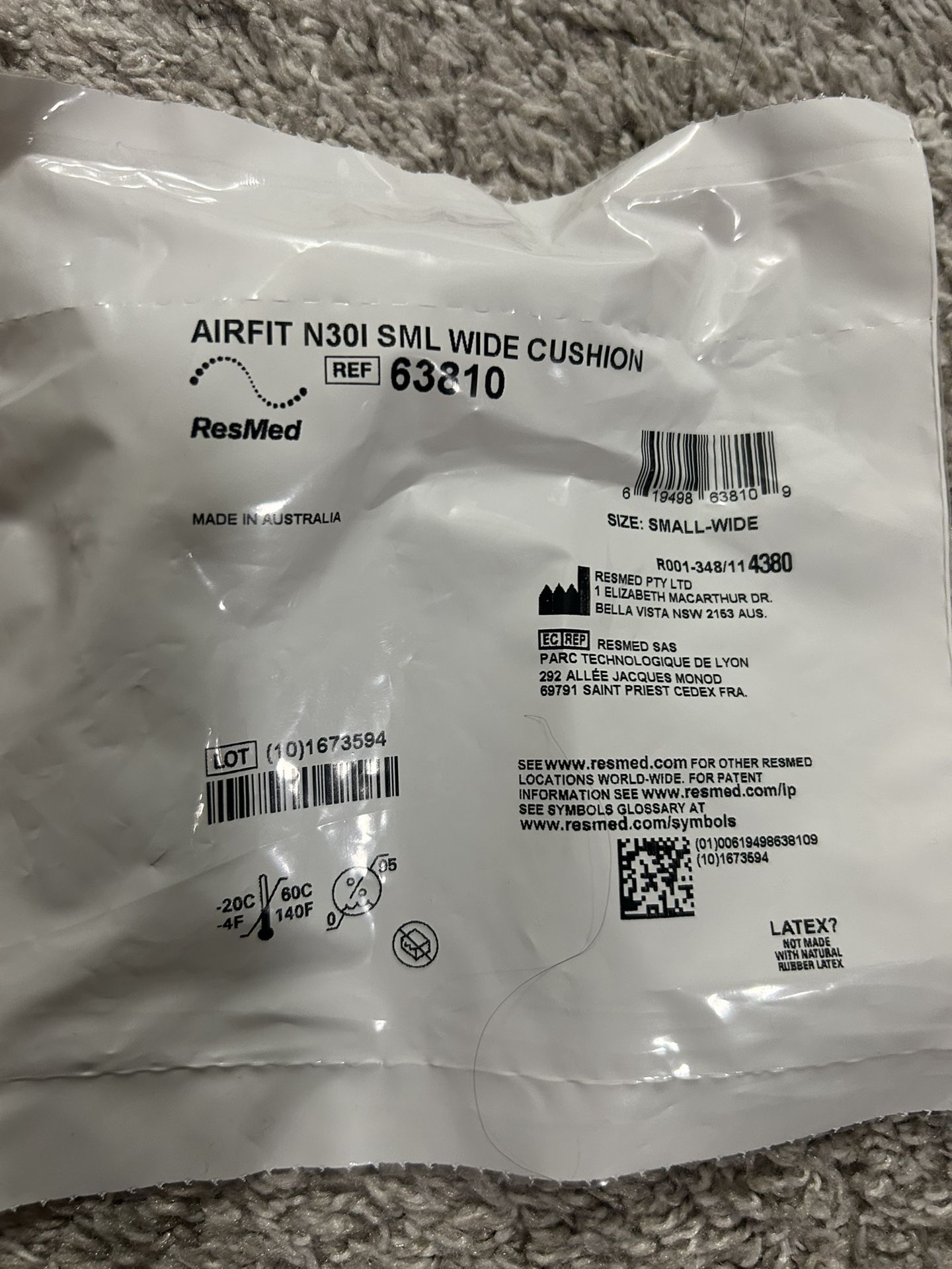 Resmed Airfit N30I Cushion