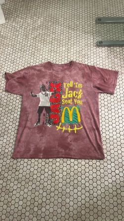 Travis Scott x McDonald's Jack Smile II T-shirt