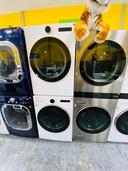 Lg lavadora y secadora a pagos